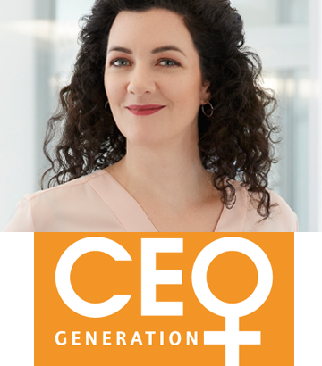 Daniela Mündler, Mitglied des Vereinsvorstands Generation CEO