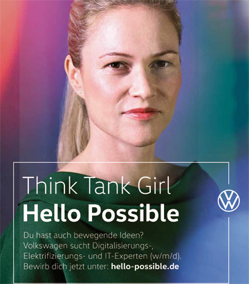 Recruiting-Kampagne von VW