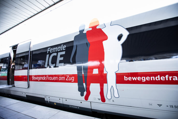 Deutsche Bahn Female ICE